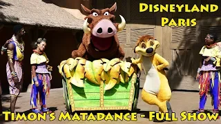 Timon's MataDance Full Show During The Lion King & Jungle Festival at Disneyland Paris