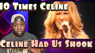 10 times Celine Dion Had Us Shook | Reaction