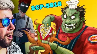 SCP-5818 Бургер Франкенштейна ( Анимация SCP ) ► Детектив Войд СЦП SCP | Реакция