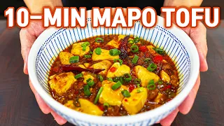 10 Minute Authentic Mapo Tofu Recipe l Better Than Restaurants