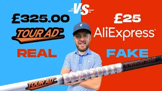 ALI EXPRESS are selling TOUR golf shafts for £25! Surely they can't perform?... #tourad #golfshafts