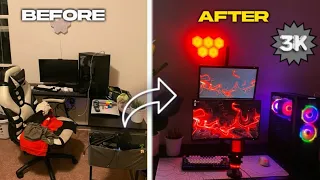 Transforming My Dirty Gaming Setup Into My DREAM Gaming Setup!