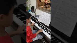 Gavotte in G abrsm grade 3 2021. 8 years old boy