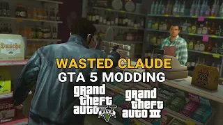 Wasted Claude [Euphoria Drunk Script] | GTA 5 Modding