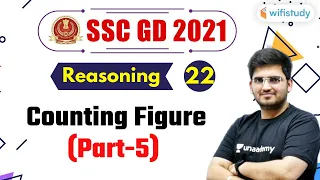 6:00 PM- SSC GD 2021 | Reasoning by Deepak Tirthyani | Counting Figure (Part-5)