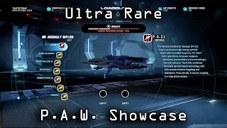 Ultra Rare P.A.W. Assault Rifle Showcase in Multiplayer - Mass Effect Andromeda