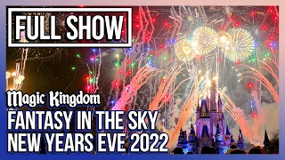 Updated Fantasy In The Sky Fireworks Debut at Magic Kingdom for New Year’s 2022