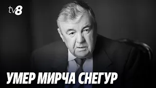 Умер Мирча Снегур. Первый президент РМ скончался на 84 году жизни