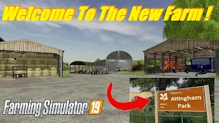 Welcome To Our New Farm ! Ep1 | Attingham Park | Farming Simulator 19