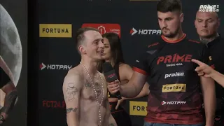JAŚ KAPELA VS SKOLIM *FACE TO FACE* PRIME MMA