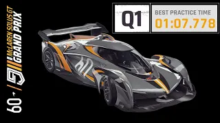 Asphalt 9 - Grand Prix - Q1 - 01:07.77 - Manual  - McLAREN SOLUS GT - 1 star - Car Rank  2719