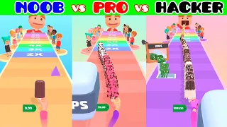 🍦 Popsicle Stack #challenge — NOOB vs PRO vs HACKER (Game #11)