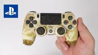 Restoration and repair of the Broken PS4 Controller DualShock 4 #asmr