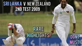 Rare Match | Sri Lanka V New Zealand | 2nd Test 2009 Full Highlights | Must Wach!