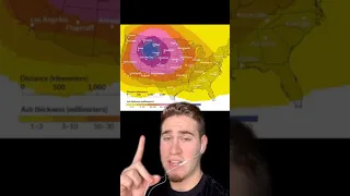 WHAT IF YELLOWSTONE VOLCANO ERUPTED TOMORROW?! #Shorts