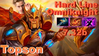 Topson - Omniknight Hard - New meta 7.32b?