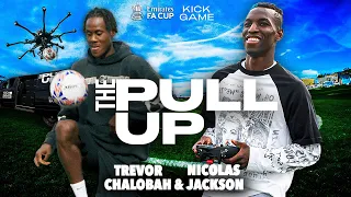 Chalobah & Jackson Take On The Kick Game Pull-Up Challenge 🚁⚽️ | Emirates FA Cup