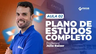 📍Aula 2 - Planos de estudos completo - Com professor Júlio Raizer