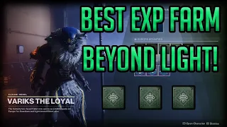 Fastest Exp Farm in Beyond Light | Destiny 2