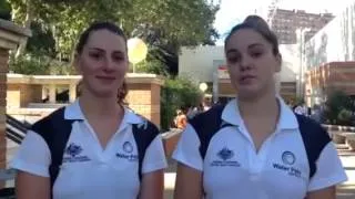 FINA World Championships: Maddy Steere & Chelsea Allen post