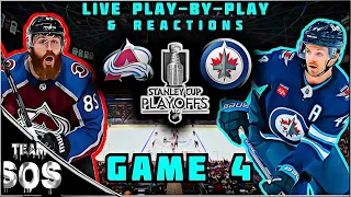 Can Winnipeg Jets defeat Colorado Avalanche in Game 4?