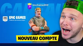 Mon Nouveau Compte Fortnite. (J'ai tout Perdu)