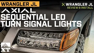 Jeep Wrangler JL Axial Sequential LED Parking/Turn Signal Lights Review & Install