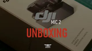 DJI MIC 2: UNBOXING ..WHAT EVERY CREATOR NEEDS! #dji #djimic2 #audio #microphone #creator #unboxing