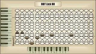 E Flat Dorian Mode - Licks and Riffs Practice-Buddy - Loop 08 of 10
