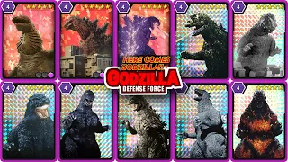 ALL 5 STARS GODZILLA ATTACK ANIMATION 所有五星哥斯拉攻击动画 in Godzilla Defense Force ゴジラディフェンスフォース #shorts