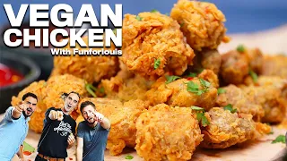 How to make VEGAN “CHICKEN” with FunForLouis! 🔥