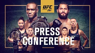 UFC 261: Pre-fight Press Conference