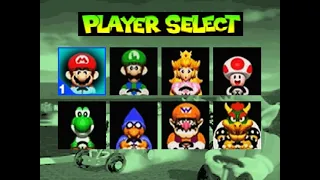 Super Mario Kart R [MK64 Beta] Menu