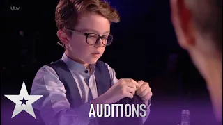 Aidan McCann: This Kid Magician STUNS The Judges.. How Did He Do That?! | Britain's Got Talent 2020