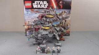 LEGO Star Wars 75157 "Captain Rex's AT-TE" Review! (Summer 2016 Set!)