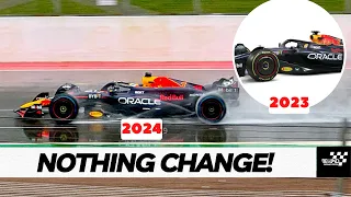 Max Verstappen Caught Filming and Testing The New RB20 in Silverstone | Red Bull F1 2024 Livery