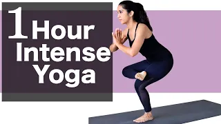 1 Hour Intense Yoga | Full body yoga | Yogbela