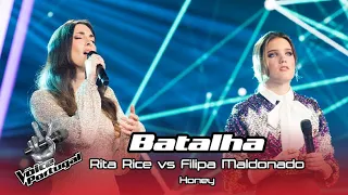 Rita Rice VS Filipa Maldonado - "Honey" | Battles | The Voice Portugal