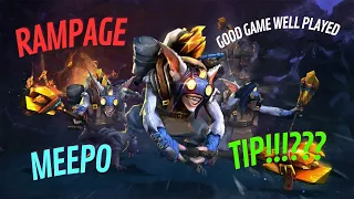 Dota2 Rampage Meepo 2022