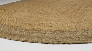 Natural Jute Rotunda Indoor Area Rug