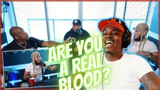 Off The Record with DJ Akademiks /6ix9ine gets Questioned by Wack100 if he was a real Blood Reaction