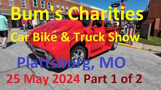 Bum's Charities Auto, Truck & Bike Show 2024 Part 1 of 2