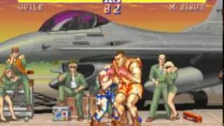 StreetFighterⅡ' Turbo　全キャラコンボ集(All character exhibition)