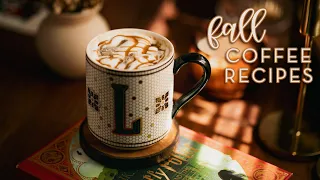 Butterbeer Latte, Fall Spice Syrup, and Pumpkin Sauce | Fall Coffee Recipes