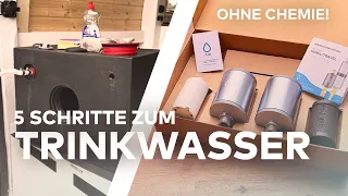 Reinigung & Filter: 5 Schritte zur perfekten Wasserhygiene im Camper - Ohne Chemie #PROJEKT_NO4