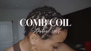 Short Comb Coil Starter Locs | 2 Year Loc Journey