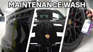 Porsche Macan Maintenance Wash - Ceramic Coated - Auto Detailing Car Wash