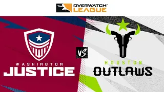 @WashingtonJustice  vs Houston @OutlawsOW  | Play-Ins | Jour 2 — Ouest
