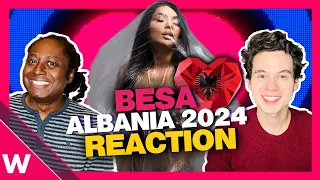 🇦🇱 Besa Kokëdhima - Zemrën n’dorë REACTION | Albania Eurovision 2024