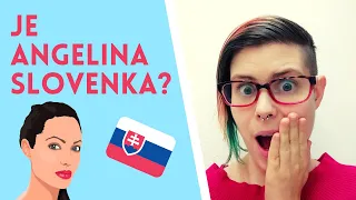 "Slovenské" celebrity? (Slovak Lesson)